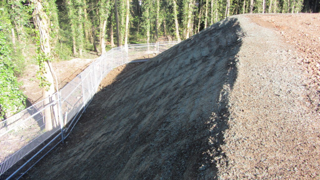 Hydro-seeded Slopes