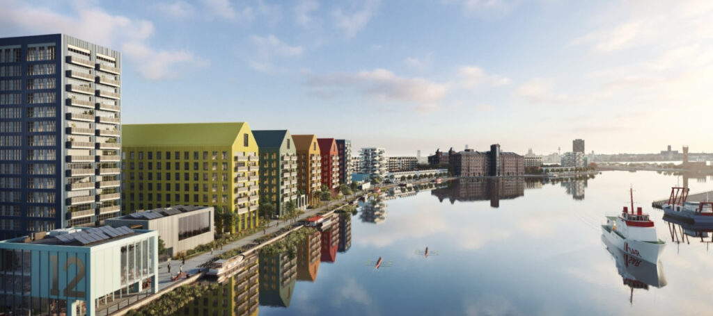 Regeneration of Birkenhead docks