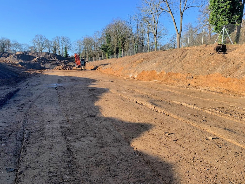 Backfilling commences at Beckenham