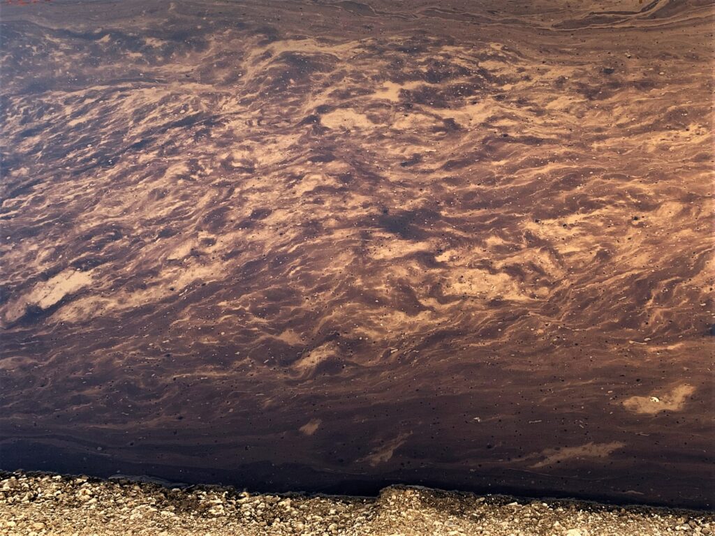 Strange Planet, Lava or just NAPL Remediation - photography competition